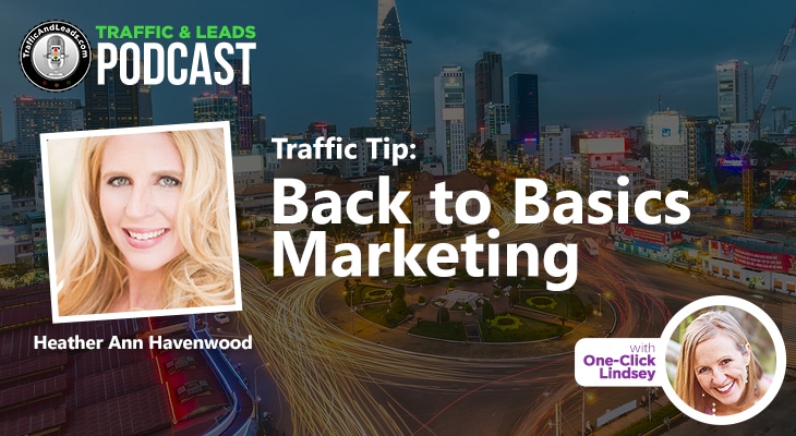 Traffic Tip: Back to Basics Marketing