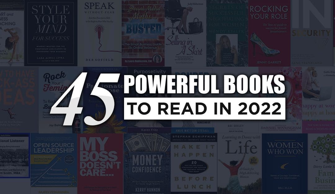 45 Powerful Books to Read in 2022