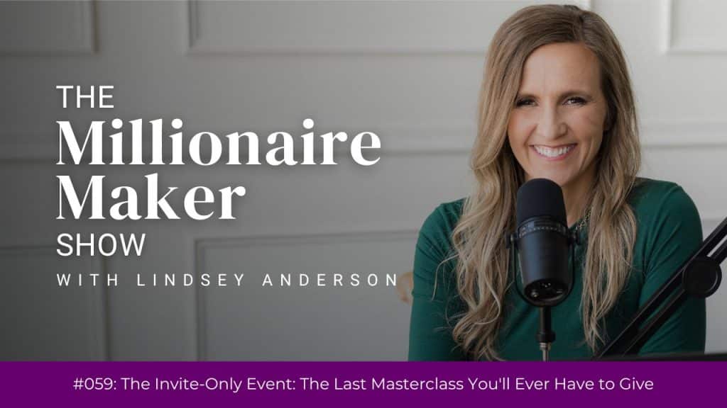 The Invite-Only Event: The Last Masterclass You'll Ever Have to Give